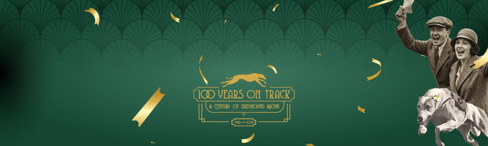 100 years on track at newcastle greyhounds