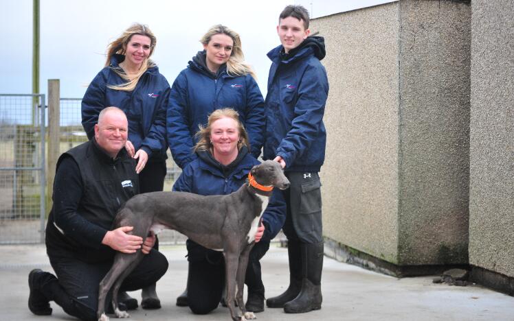 The Fenwick family with Ballymac Lineout. 