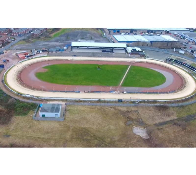 newcastle greyhound stadium sky view