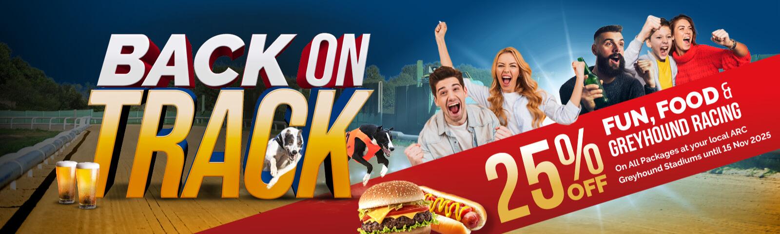 back on track offer extended